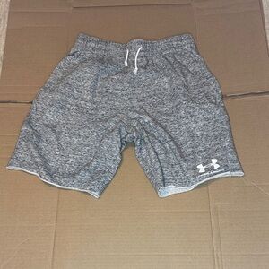 Under Armour Men’s Fleece Gray Athletic Shorts